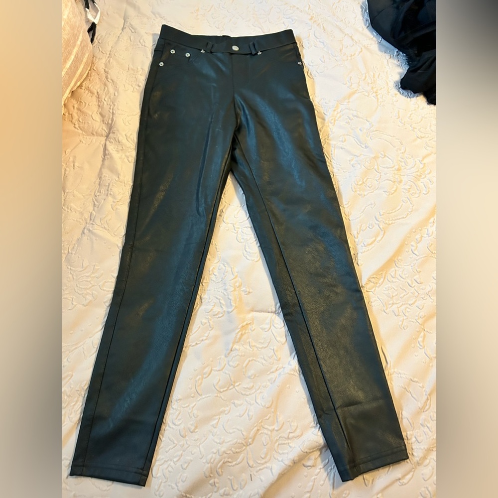 Black Leather Pants